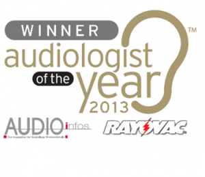 audiologist of the year logo